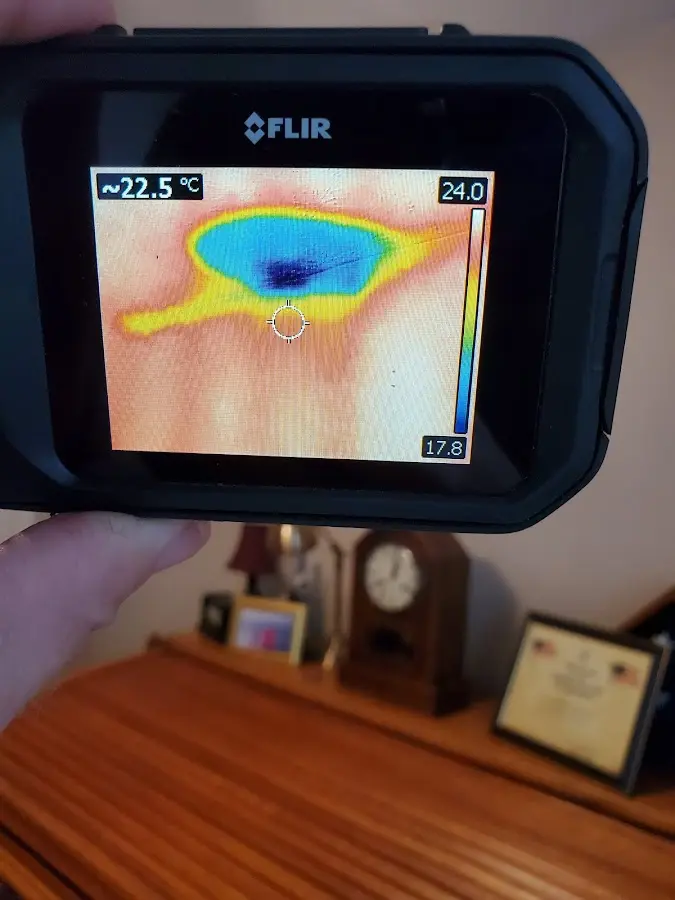 Thermal imaging inspection for water damage in Bethlehem