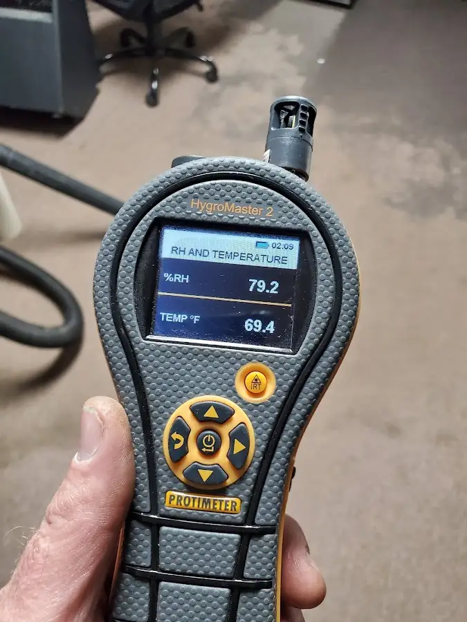 Moisture meter humidity assessment for Fire & Smoke Damage Restoration in Bethlehem
